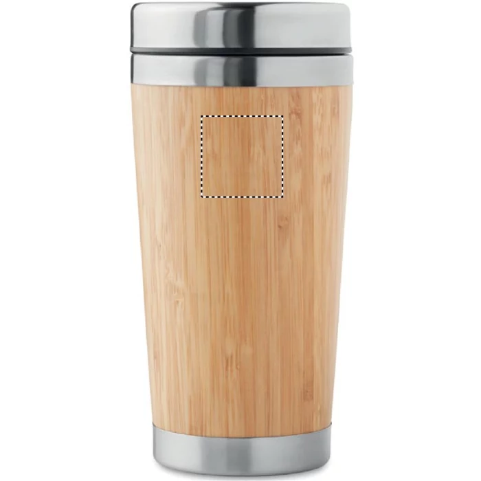 Schemat znakowania dla Tampondruk - P5 na gadżecie: Bambusowy kubek podróżny 400ml Rodeodrive+