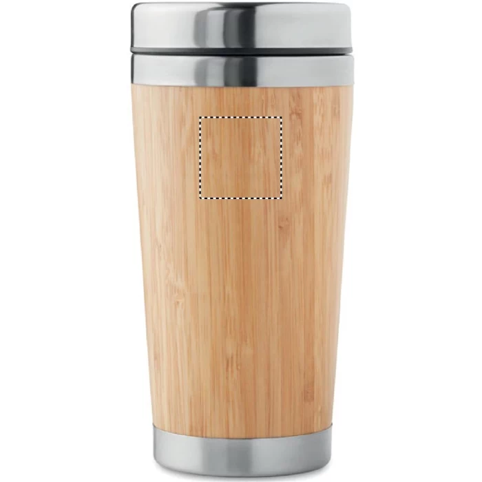 Schemat znakowania dla Tampondruk - P5 na gadżecie: Bambusowy kubek podróżny 400ml Rodeodrive+