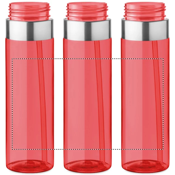 Schemat znakowania dla Sitodruk 360° - RS4 na gadżecie: Czerwona Butelka z tritanu 650ml 