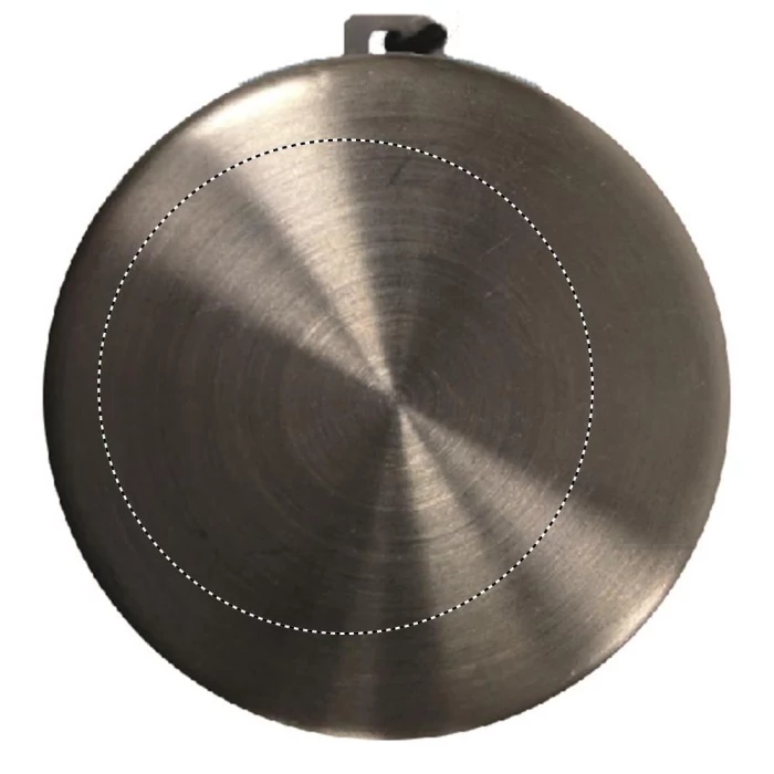 Schemat znakowania dla Grawerowanie laserowe - L3 na gadżecie: Limonkowa Butelka z tritanu 500ml Utah