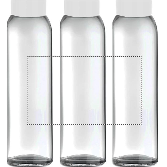 Schemat znakowania dla Sitodruk 360° - RS6 na gadżecie: Butelka 500ml Praga z Logo | Gadżet Reklamowy