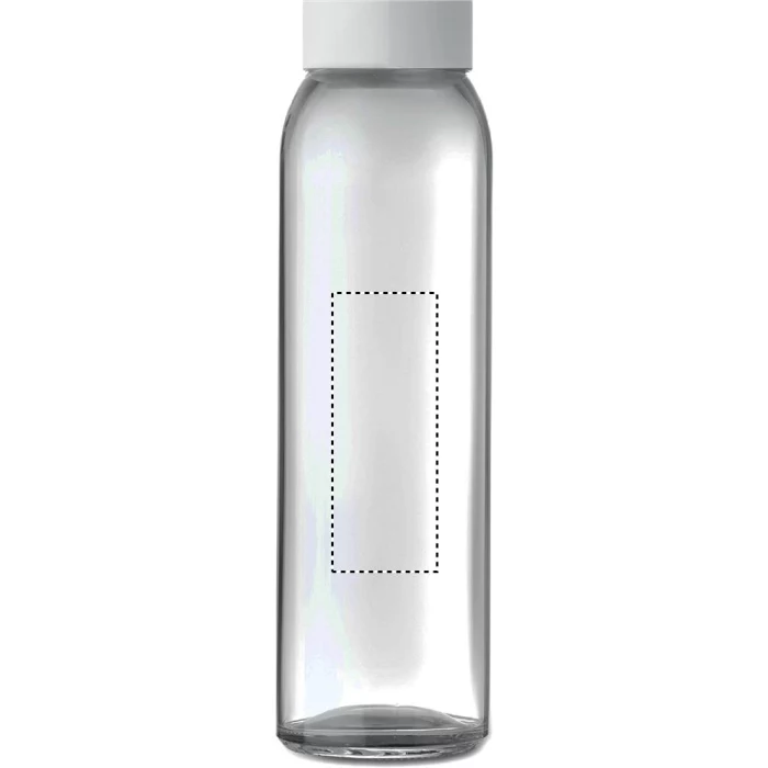 Schemat znakowania dla Etykieta - DL na gadżecie: Butelka 500ml Praga z Logo | Gadżet Reklamowy