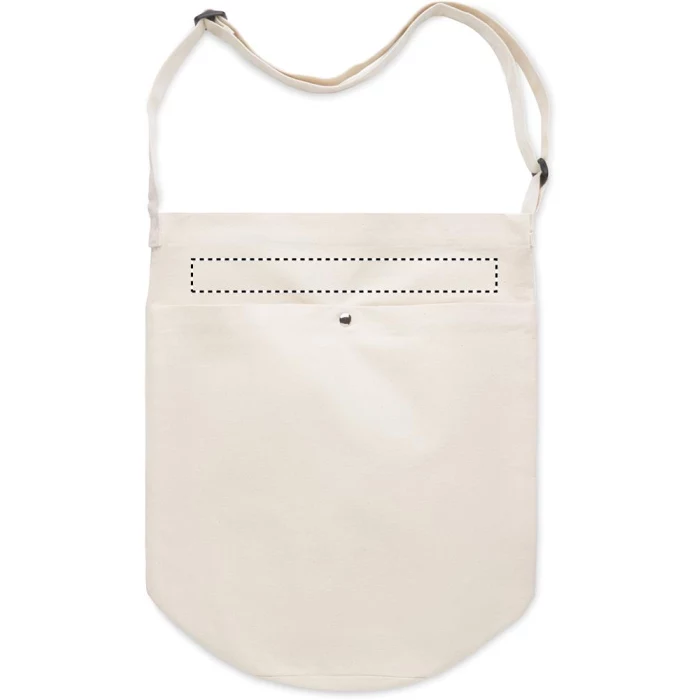 Schemat znakowania dla Transfer sitodruk - T1 na gadżecie: Płócienna torba 270 gr/m², Beżowa 