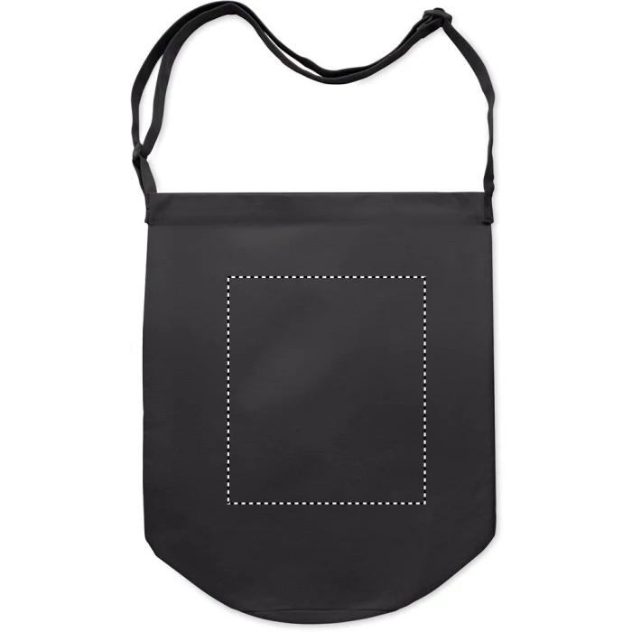 Schemat znakowania dla Transfer sitodruk - T1 na gadżecie: Płócienna torba 270 gr/m² Bimba, czarna