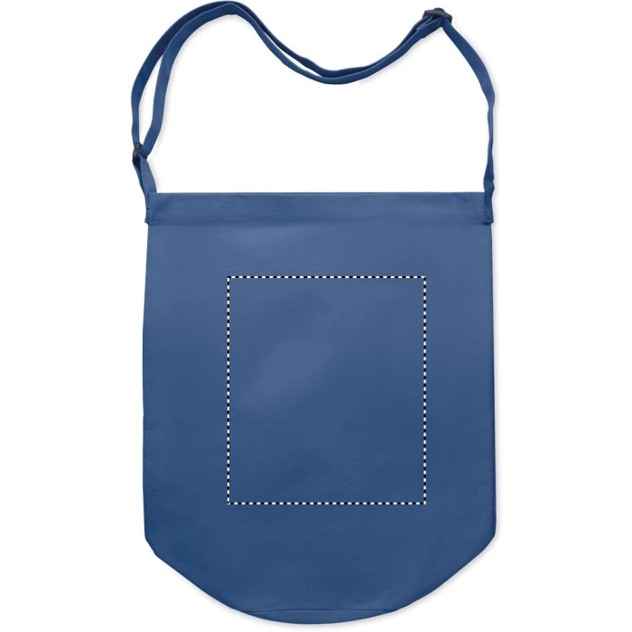 Schemat znakowania dla Transfer sitodruk - T1 na gadżecie: Płócienna torba 270 gr/m² Bimba, Granatowa