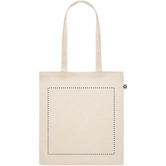 Schemat znakowania dla Transfer sitodruk - T1 na gadżecie: Torba z bawełny z recyklingu Zoco