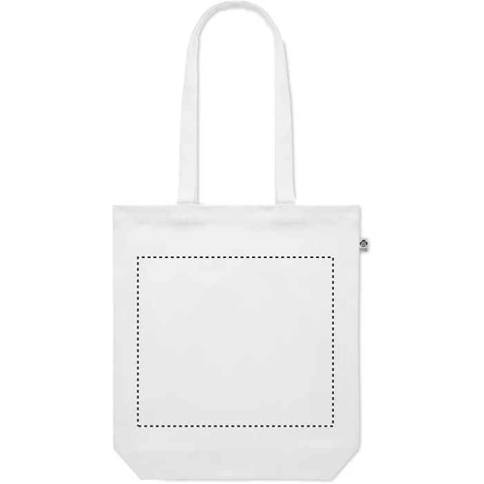 Schemat znakowania dla Transfer cyfrowy - TD1 na gadżecie: Płócienna torba 270 gr/m², Biała