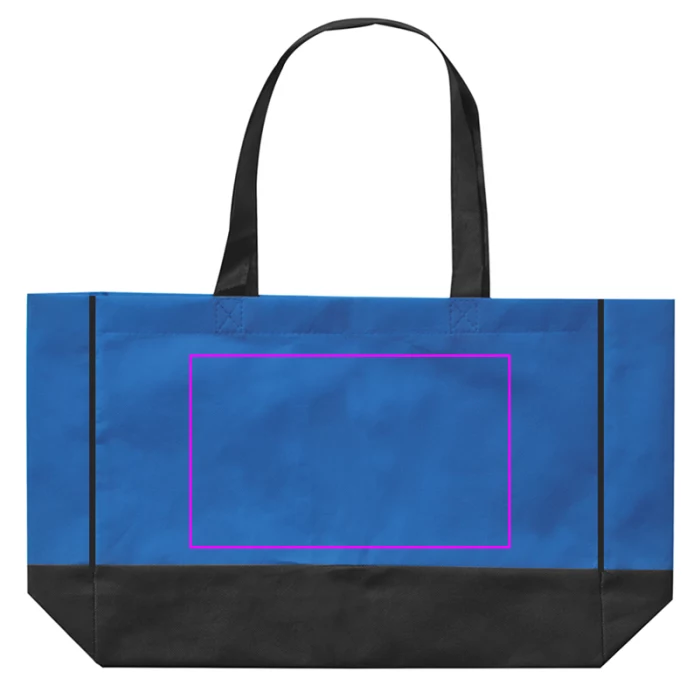 Schemat znakowania dla Termotransfer - TT2 na gadżecie: Torba na zakupy non-woven, niebieska