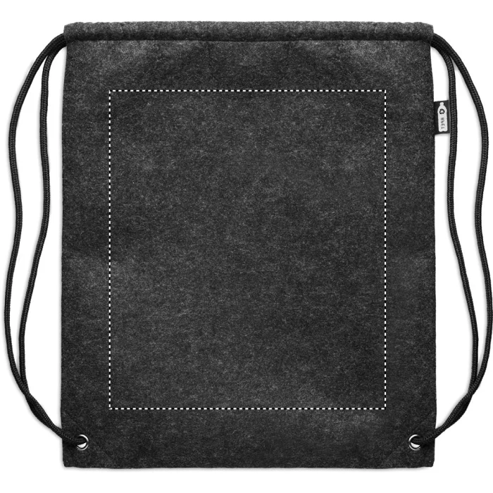 Schemat znakowania dla Transfer sitodruk - T1 na gadżecie: Torba z filcu RPET Indico