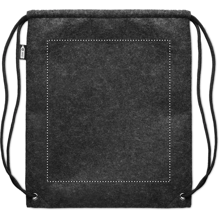 Schemat znakowania dla Termotransfer odblaskowy - TR na gadżecie: Torba z filcu RPET Indico