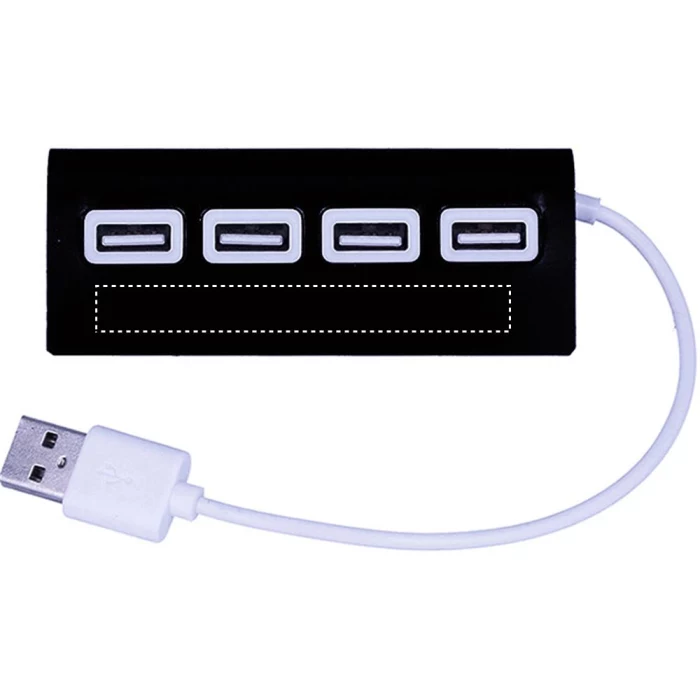 Schemat znakowania dla Grawerowanie laserowe - L2 na gadżecie: Hub USB Aluhub