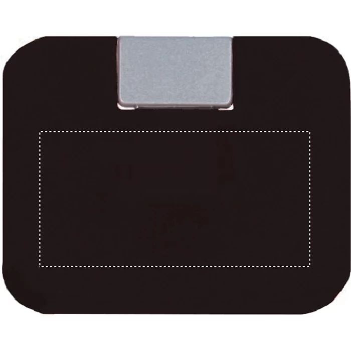 Schemat znakowania dla Tampondruk - P3 na gadżecie: Hub USB 4 porty Square, czarny