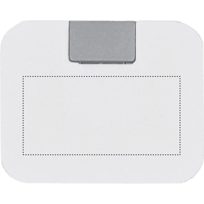 Schemat znakowania dla Etykieta - DL na gadżecie: Hub USB 4 porty Square, biały