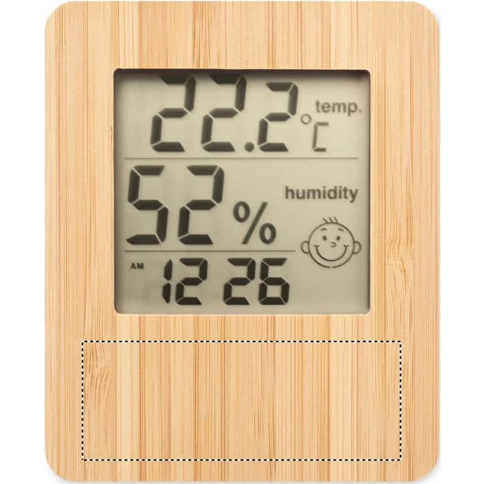 Schemat znakowania dla Doming - DO1 na gadżecie: Bambusowa stacja pogodowa Suncity