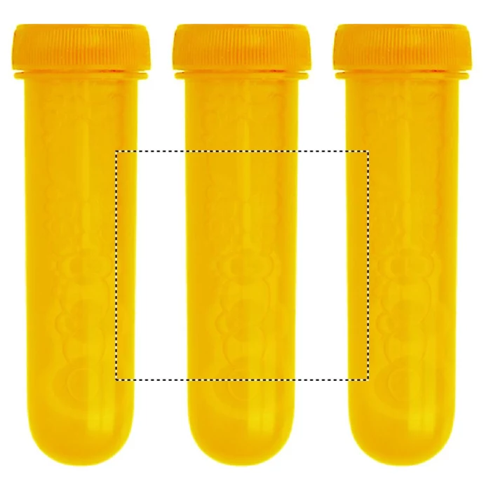 Schemat znakowania dla Etykieta - DL na gadżecie: Zestaw do baniek mydlanych, żółty