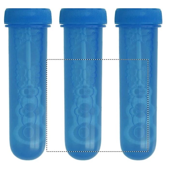 Schemat znakowania dla Etykieta - DL na gadżecie: Zestaw do baniek mydlanych, niebieski