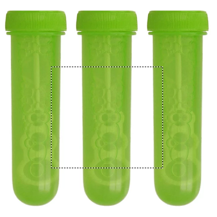 Schemat znakowania dla Etykieta - DL na gadżecie: Zestaw do baniek mydlanych, zielony