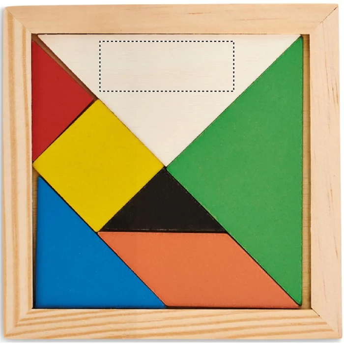 Schemat znakowania dla Tampondruk - P4 na gadżecie: Drewniane puzzle Tangram