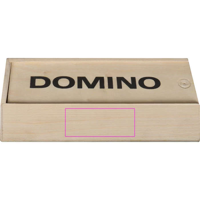Schemat znakowania dla Grawerowanie laserowe - L2 na gadżecie: Gra Domino