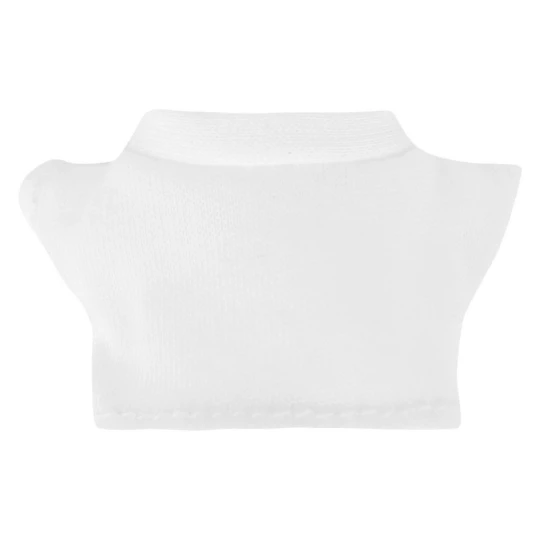 Pluszowa sowa brelok jasnobrązowa z logo na koszulce