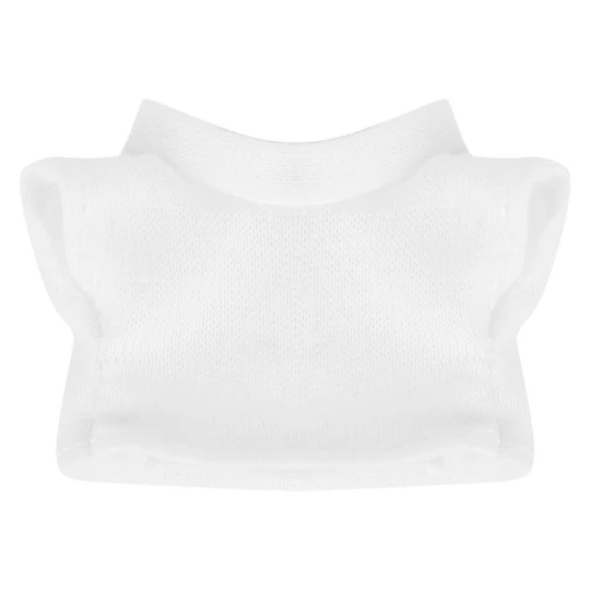 Pluszowa sowa brelok jasnobrązowa z logo na koszulce