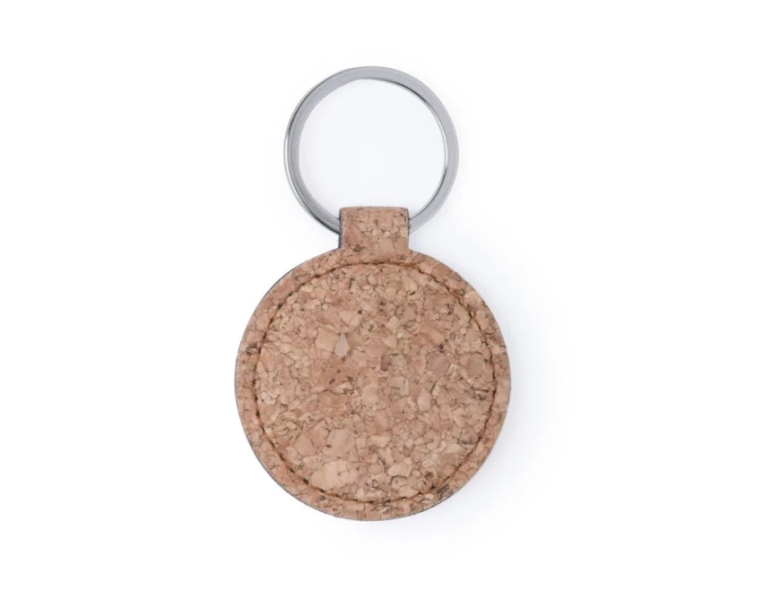 Brelok z naturalnego korka z grawerem – upominek firmowy