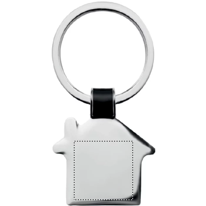 Schemat znakowania dla Tampondruk - P4 na gadżecie: Polerowany brelok, domek