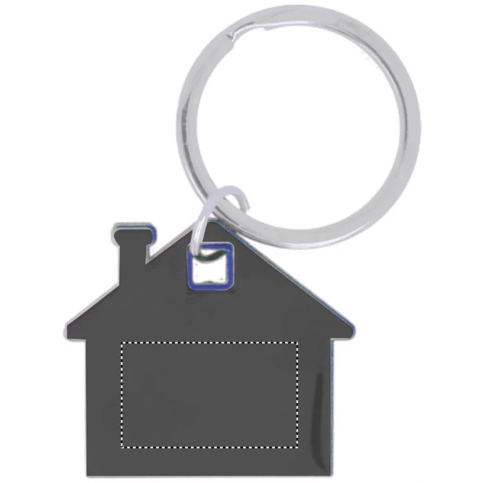 Schemat znakowania dla Tampondruk - P4 na gadżecie: Brelok domek, niebieski