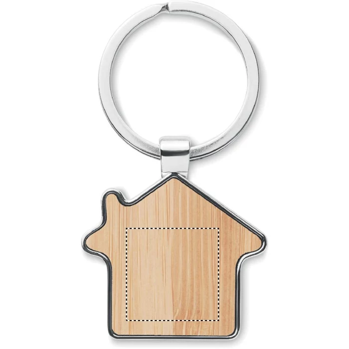 Schemat znakowania dla Grawerowanie laserowe - L2 na gadżecie: Bambusowy brelok Burnie