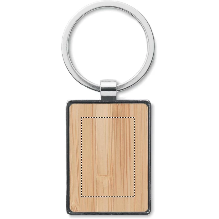 Schemat znakowania dla Doming - DO1 na gadżecie: Bambusowy prostokątny breloczek Bendigo