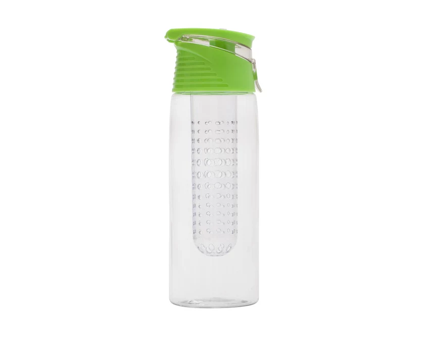 Bidon Sportowy  Mint 700 ml, jasnozielony/transparentny