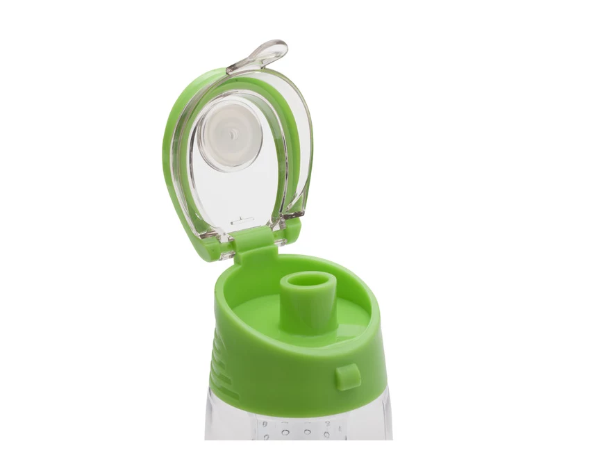 Bidon Sportowy  Mint 700 ml, jasnozielony/transparentny