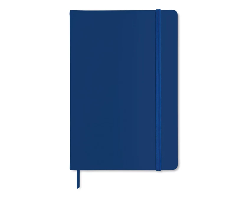 Notes reklamowy A6 niebieski PU z logo – Notelux