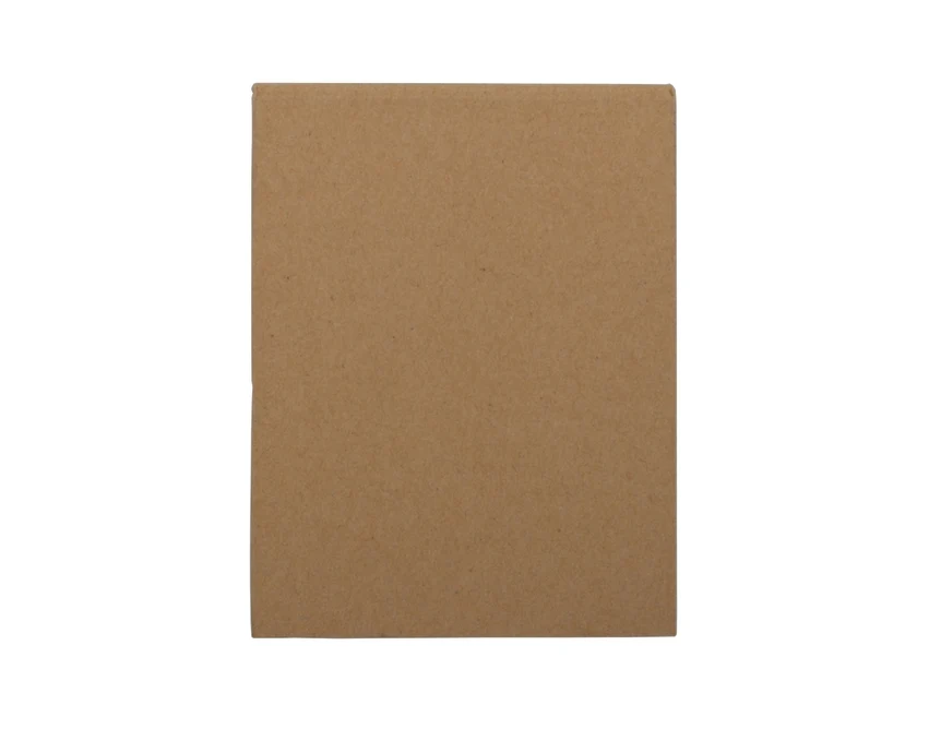 Beżowa kostka z logo 400 karteczek, karton 1250 g