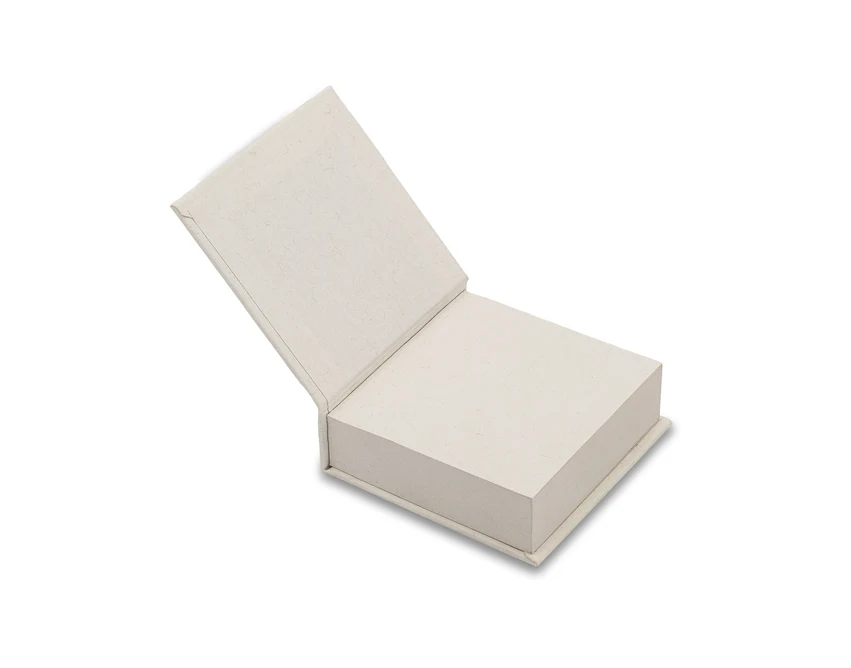 Bloczek Milky eco 80x80 biały, 200 kartek z logo firmy