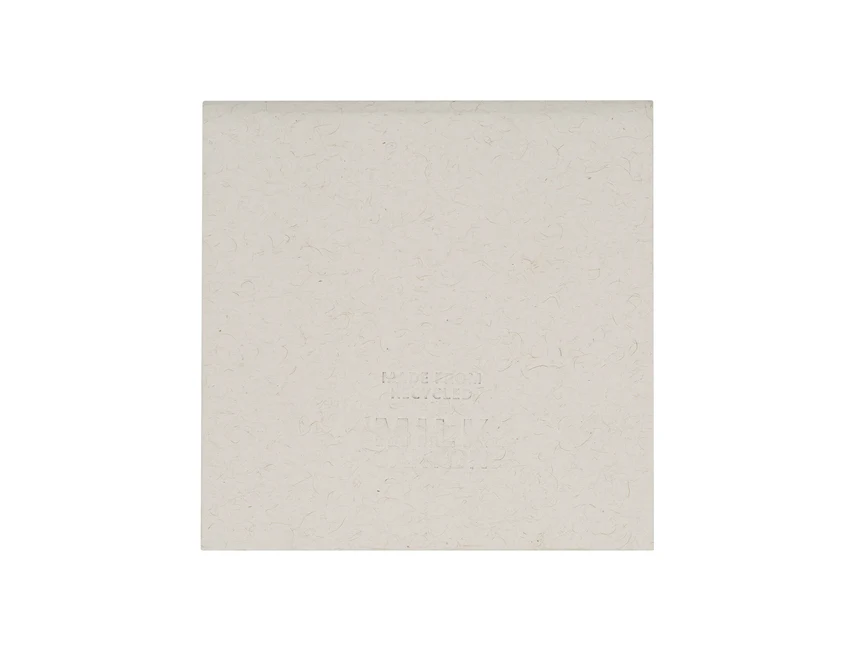 Bloczek Milky eco 80x80 biały, 200 kartek z logo firmy