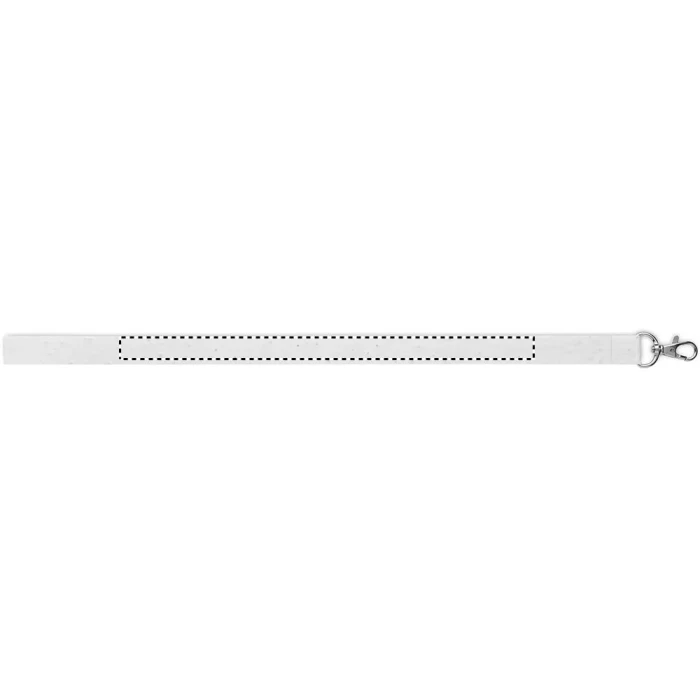 Schemat znakowania dla Transfer cyfrowy - TD1 na gadżecie: Ekologiczna smycz z papieru z nasionami, biały, 20mm, logo