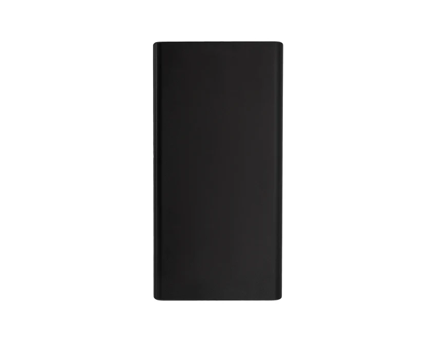 Czarny power bank 10000 mAh Banco z grawerem logo