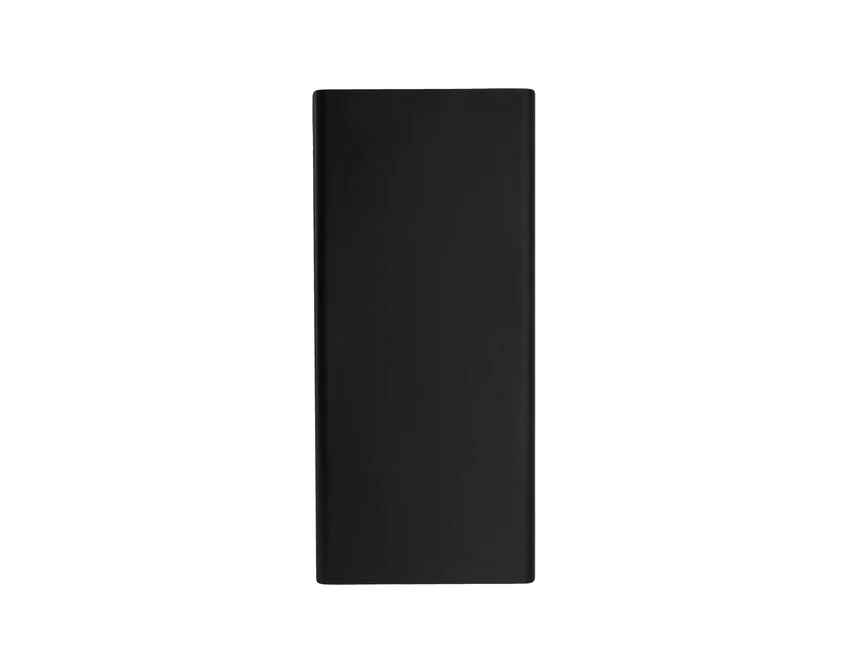 Power bank 10000 mAh Rapido czarny aluminium z logo