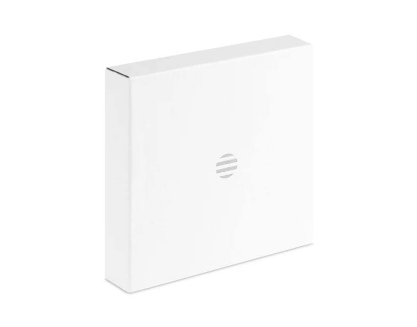 Czarny magnetyczny power bank Slimpo 2500 mAh z logo