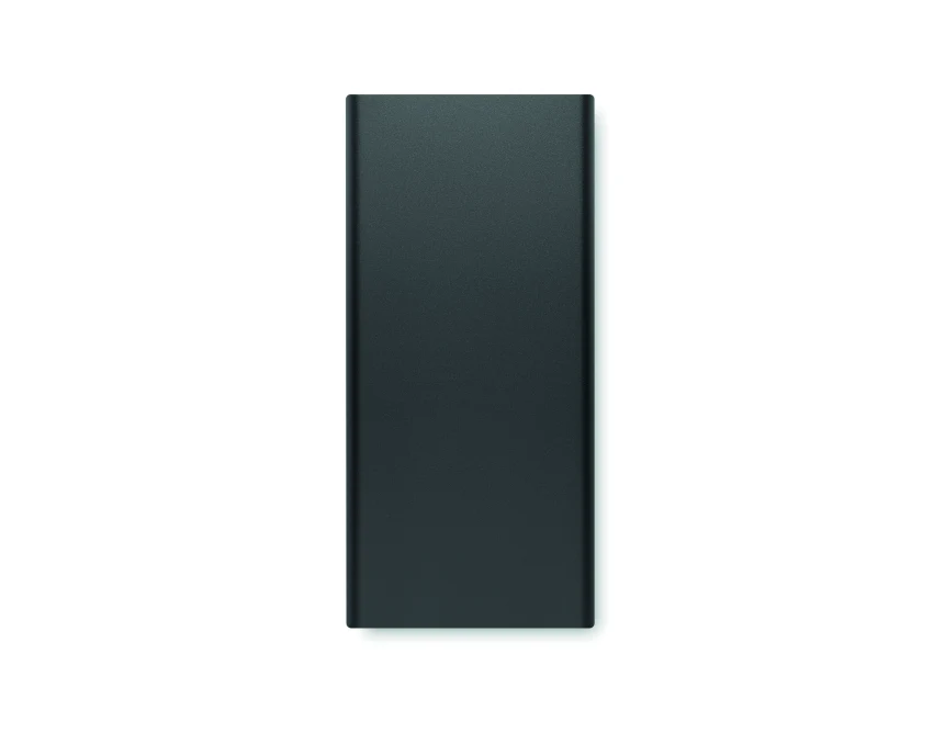 Power bank 10000mAh czarny z recyklingu z logo USB-C PD 18W