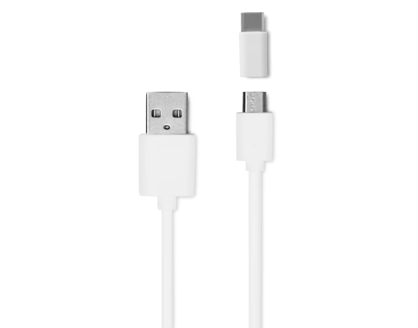 Czerwony power bank 4000 mAh z logo – aluminium, bezprzewodowy