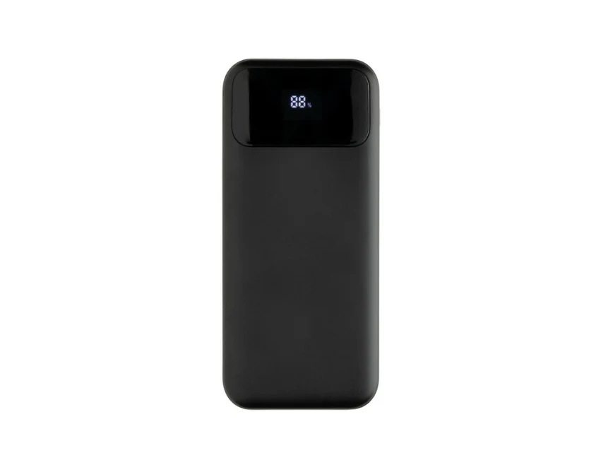 Czarny power bank 10000 mAh RABS z USB-C i Lightning