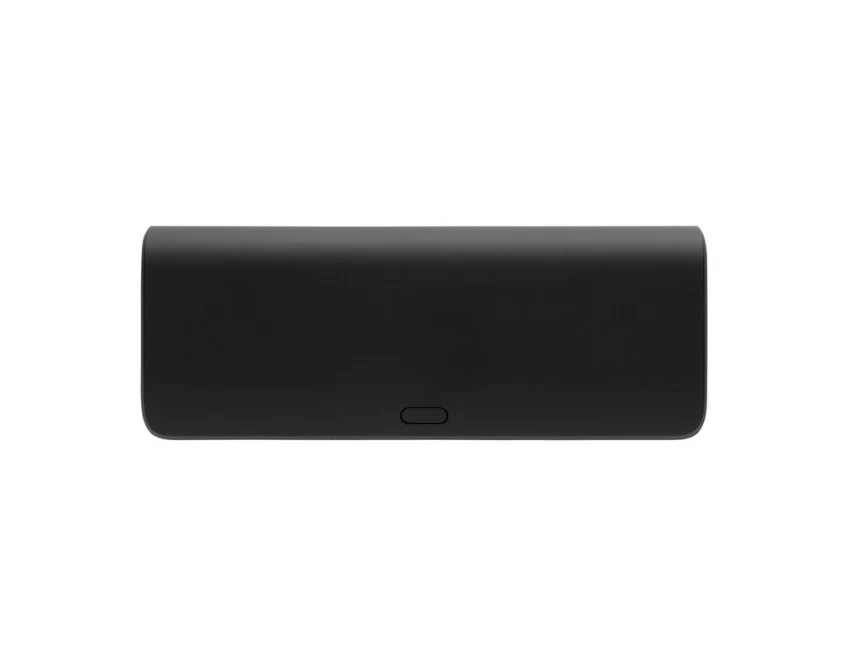 Czarny power bank FlashCharge 20000 mAh LED z logo firmy