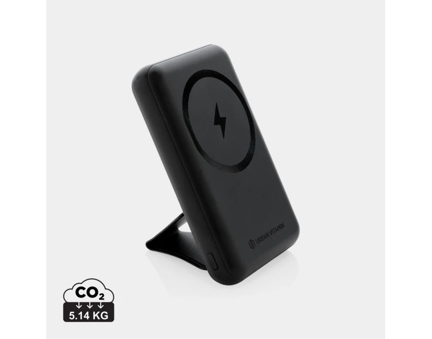 Powerbank 10000 mAh Urban Vitamin Sonoma czarny USB-C PD