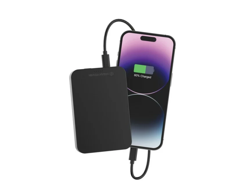 Power bank 10000 mAh Urban Vitamin Compton czarny z logo