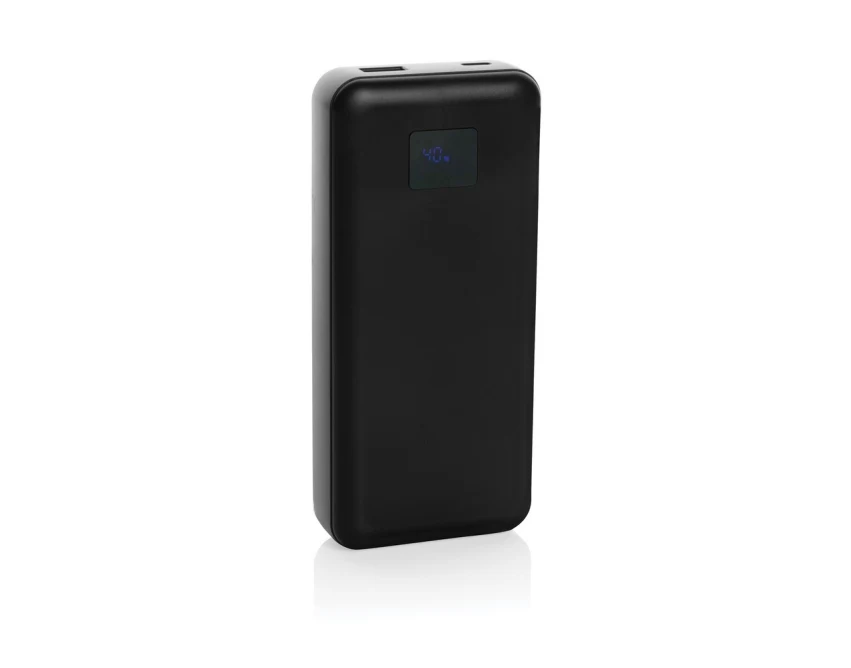 Power bank 20000mAh RABS 65W czarny z logo – premium prezent
