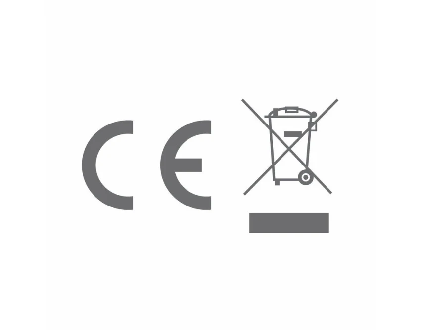 Czarny power bank reklamowy 5000 mAh z kablami i adapterem