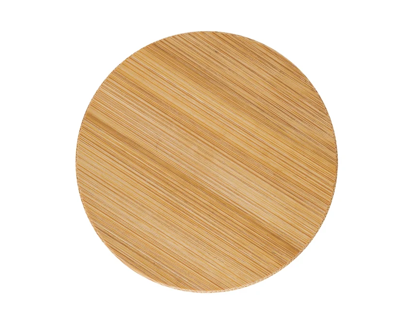 Granatowa świeca zapachowa Lamane 220g z logo firmy