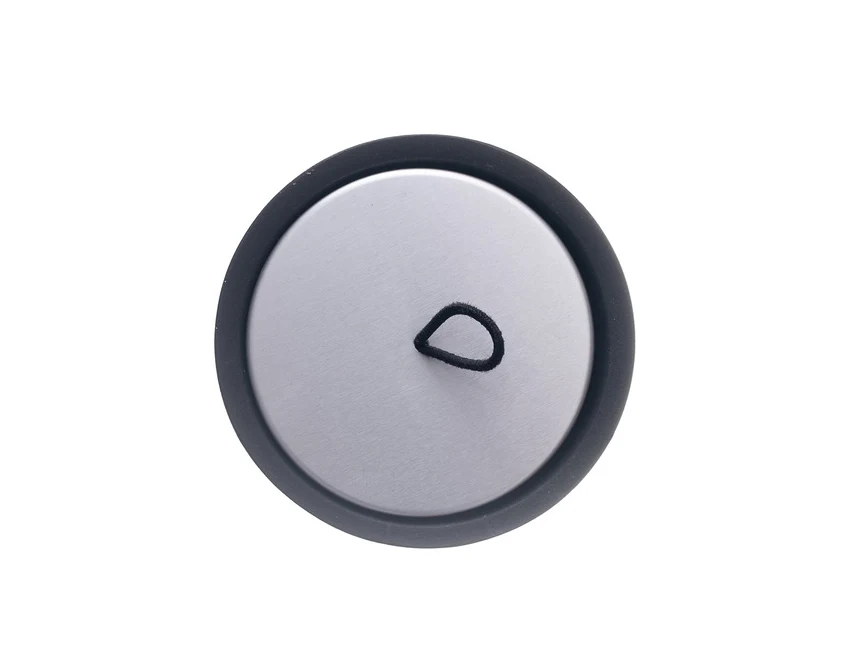 Świeca reklamowa Honey Pleasure, czarny beton, 30h, logo